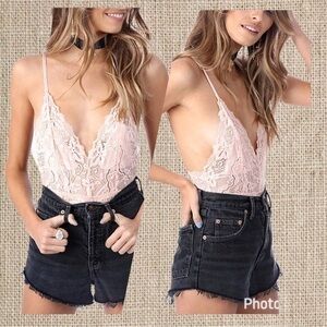 Lace body suit